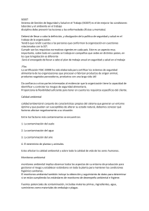 SGSST, FSSC 22000, Calidad Ambiental: Resumen Informativo