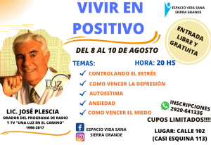 Vivir en Positivo: Evento de Bienestar en Sierra Grande