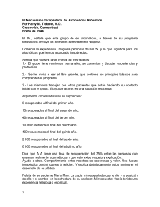 Mecanismo Terapéutico de AA: Análisis de Tiebout