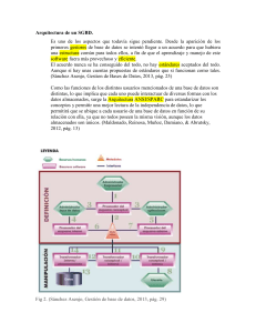 Arquitectura de SGBD: ANSI/SPARC