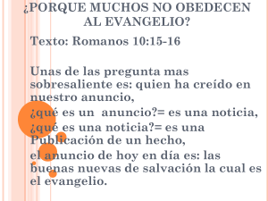 ¿Por qué muchos no obedecen al Evangelio?