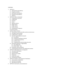 Ingeniería Estructural Sísmica: Tabla de Contenidos