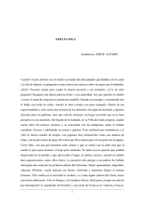 Amelia Sola: Fragmento literario sobre la vida rural y el deseo