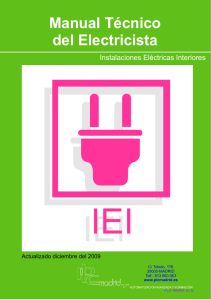 Manual Técnico del Electricista: Instalaciones Eléctricas Interiores