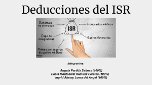 Deducciones del ISR en México: Guía para la Reducción del Impuesto