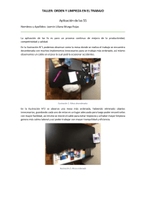 Taller 5S: Orden y Limpieza en el Trabajo