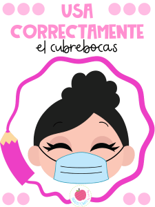 Cartel: Consejos de seguridad e higiene para la escuela/trabajo