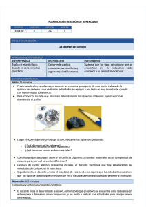 Planificación Sesión: Los Secretos del Carbono - 3er Grado