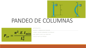 Pandeo de Columnas: Introducción y Análisis de Estabilidad