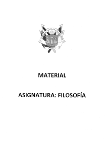 Material de Filosofía: Referencias Bibliográficas