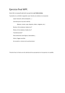 Ejercicio WPF: Gestión de Tabla de Datos con Interfaz Gráfica