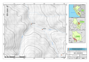 Mapa Hidrográfico Ninamarca, Cusco
