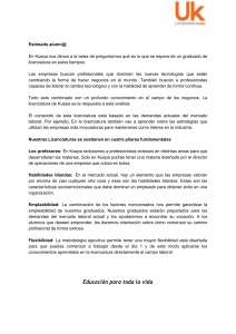 Kuepa Licenciaturas: Preparación para el Mercado Laboral Actual