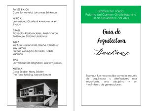 Guía de Arquitectura Bauhaus: Examen y Proyectos
