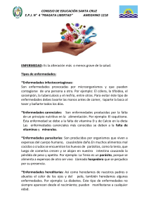 Tipos de Enfermedades: Guía Educativa para Estudiantes