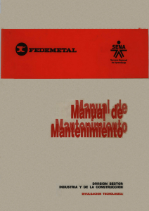 Manual de Mantenimiento Industria y Construcción