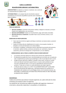 Ejercicio Físico: Beneficios, Tipos y Consecuencias del Sedentarismo