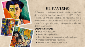 Movimientos Artísticos de Vanguardia del Siglo XX