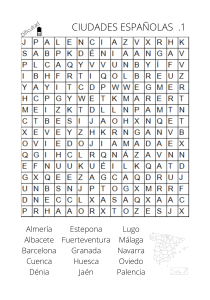 Juegos de Palabras y Búsqueda de Palabras Temáticas