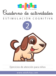 Cuaderno de Actividades: Estimulación Cognitiva para Niños