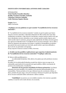 La maldición de los recursos en economía: Estudio de caso de Colombia y Noruega