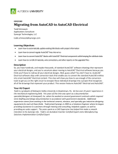 AutoCAD to Electrical Migration: A Conversion Guide