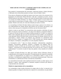 Comportamiento del Consumidor: Harley-Davidson y Marketing