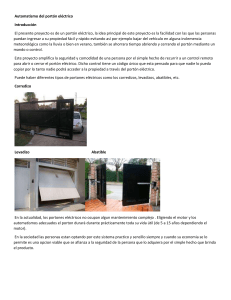 Automatismo de Portones Eléctricos: Seguridad y Comodidad