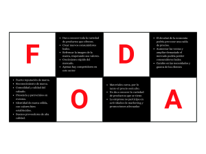Análisis FODA: Fortalezas, Debilidades, Oportunidades y Amenazas