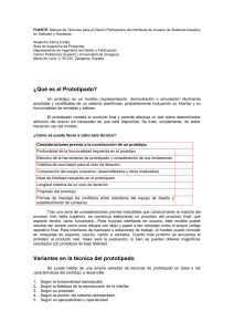 Diseño Participativo de Interfaces: Manual de Técnicas
