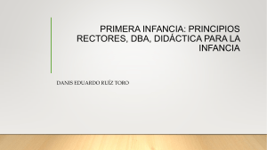 Primera Infancia: Principios, DBA y Didáctica