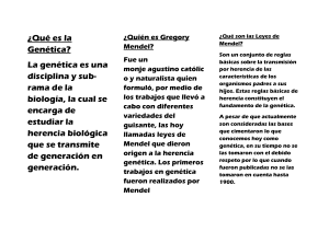 Leyes de Mendel: Genética y Herencia Biológica