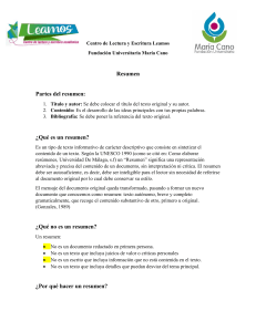 Cómo Escribir un Resumen: Guía