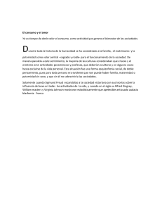 Consumo y Amor: Reflexiones sobre Sociedad y Sexualidad