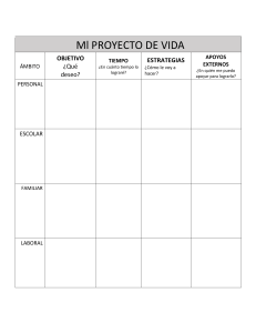 Planilha de Projeto de Vida: Modelo de Planejamento de Metas