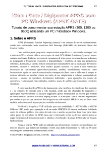 Tutorial iGate/Digipeater APRS com PC Windows (APBK-GATE)