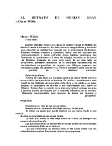 El Retrato de Dorian Gray: Oscar Wilde - Capítulo 1