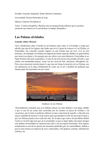 Crónica fotográfica de Las Palmas, Esmeraldas