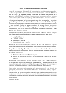 Hormonas Sexuales: Funciones y Regulación