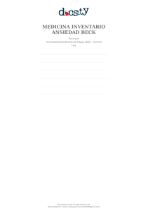 Inventario de Ansiedad de Beck (BAI)