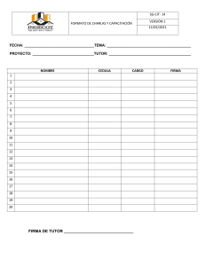 Training and Capacity Building Form - Attendance Record