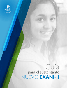 Guía EXANI-II: Examen Nacional de Ingreso a la Educación Superior