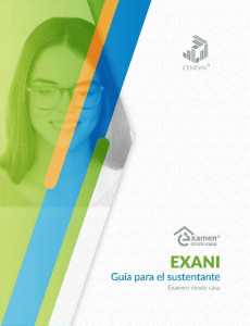 Guía EXANI desde casa: Preparación y requisitos