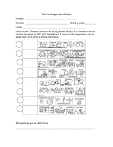 Test de Inteligencias Múltiples para Estudiantes