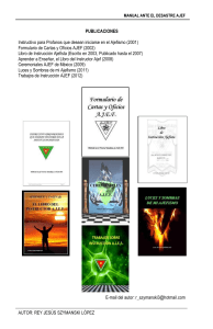Manual AJEF: Publicaciones e Instructivos