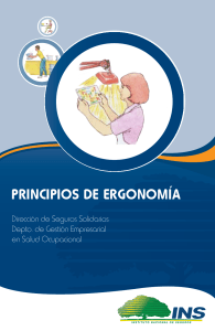 Principios de Ergonomía: Guía Práctica para la Salud Ocupacional