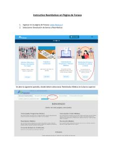 Reembolsos Fonasa: Guía Paso a Paso para Solicitarlos Online
