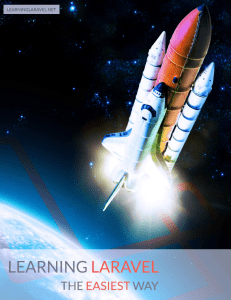 Learning Laravel: The Easiest Way - Tutorial