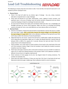 Load Cell Troubleshooting Guide: Physical & Electrical Checks