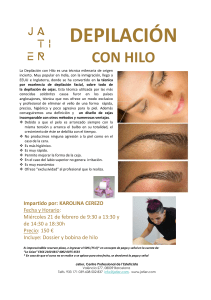 Curso de Depilación con Hilo: Aprende la Técnica Milenaria